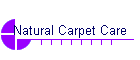 Natural Carpet Care